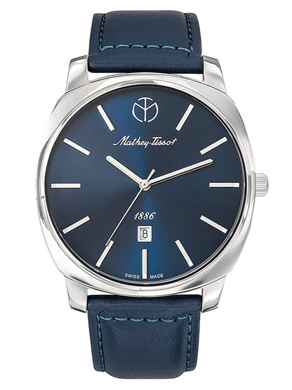 Mathey-Tissot Analog Blue Dial Men&