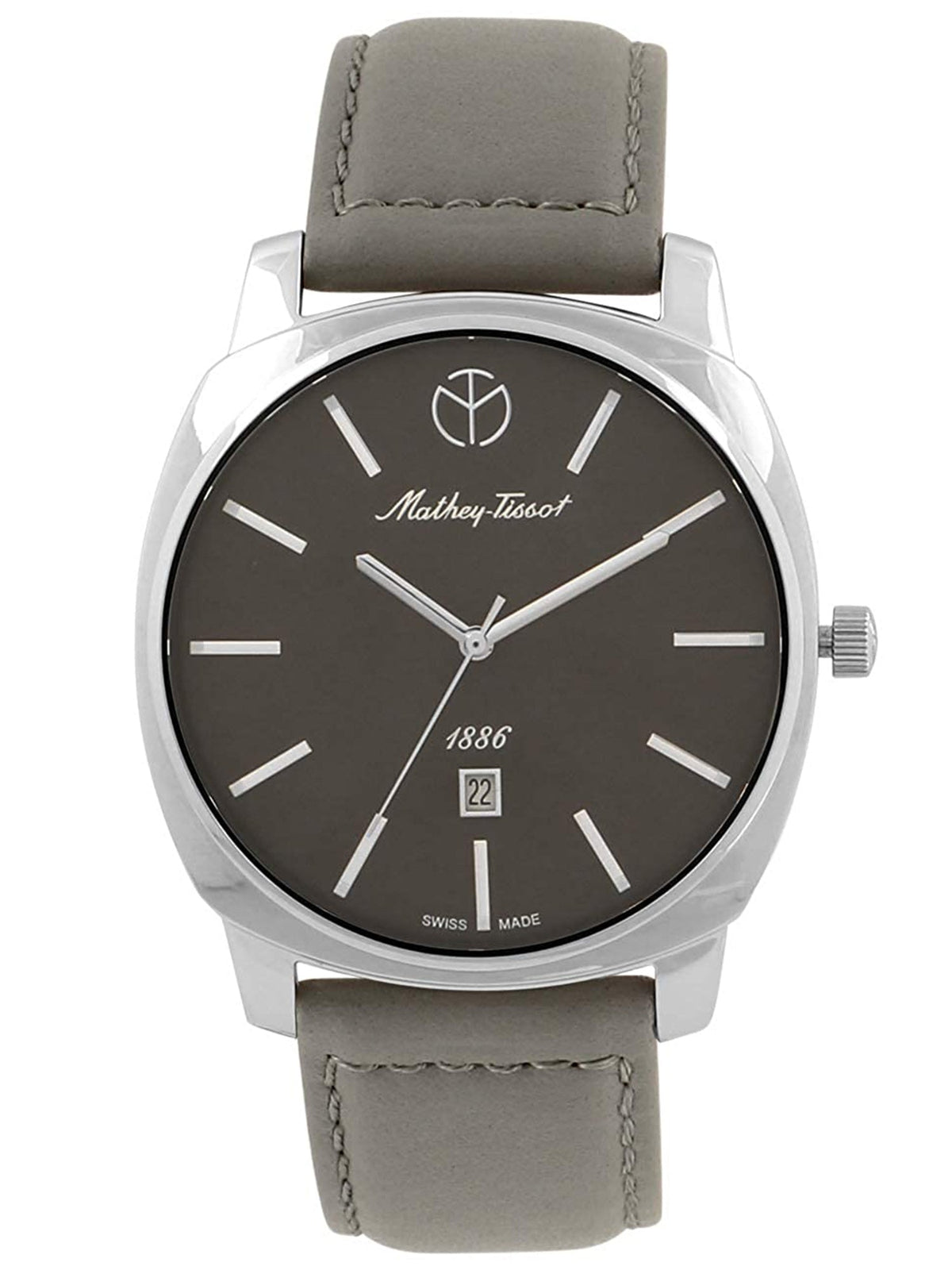 Mathey-Tissot Analog Grey Dial Men&
