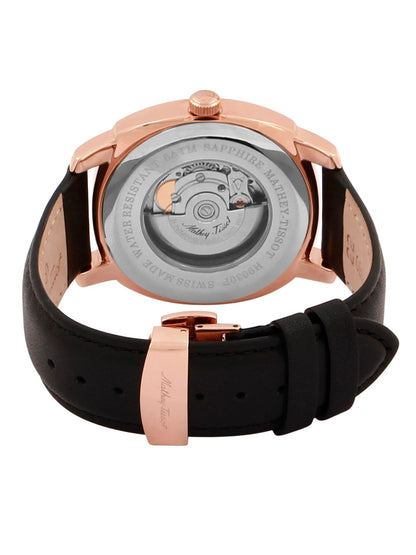 Mathey-Tissot Swiss Made Automatic Smart Analog Black Dial Gents Watch-H6940ATPN