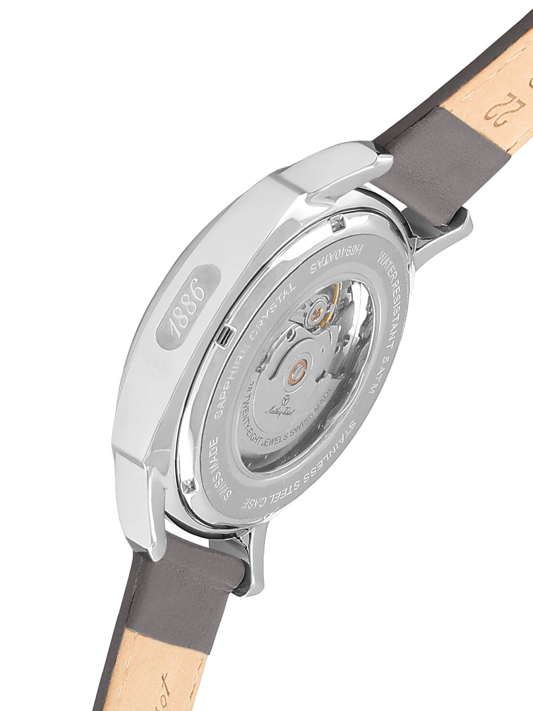Mathey-Tissot Swiss Made Automatic Grey Dial Gents Watch-H6940ATS