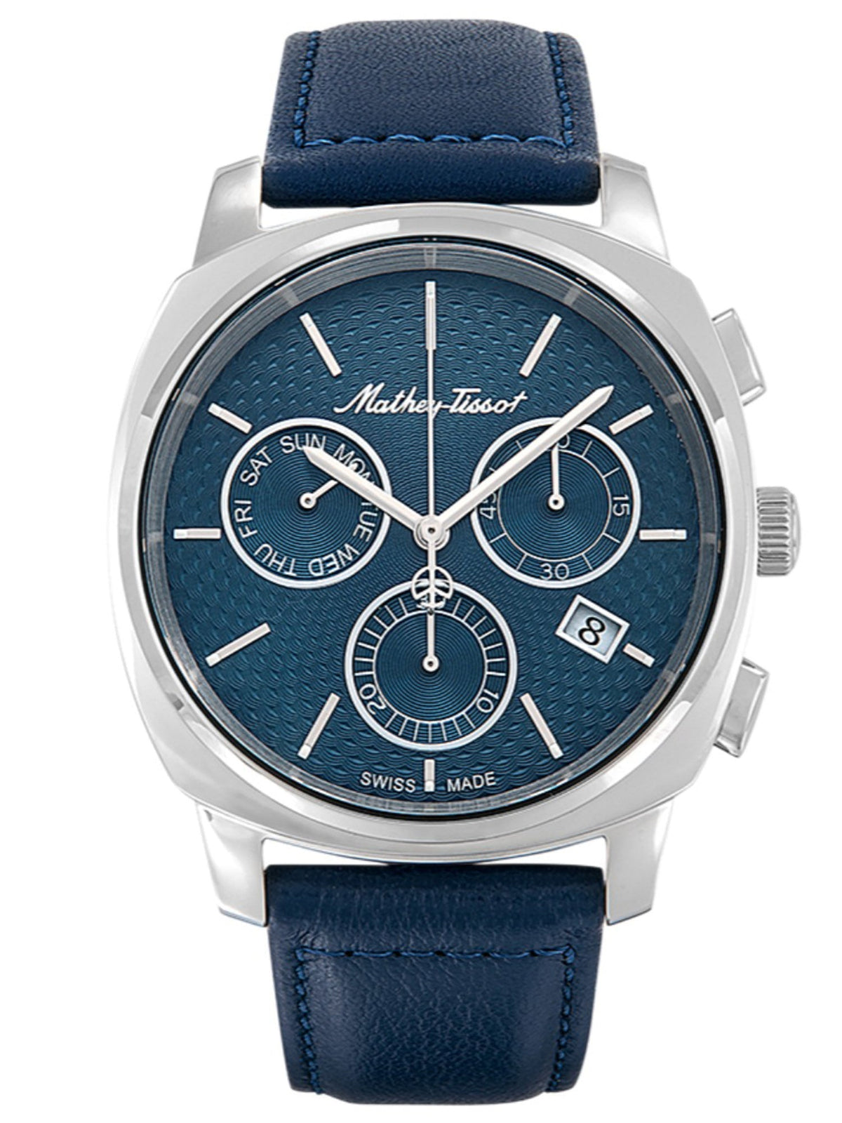 Mathey-Tissot Analog Blue Dial Men&