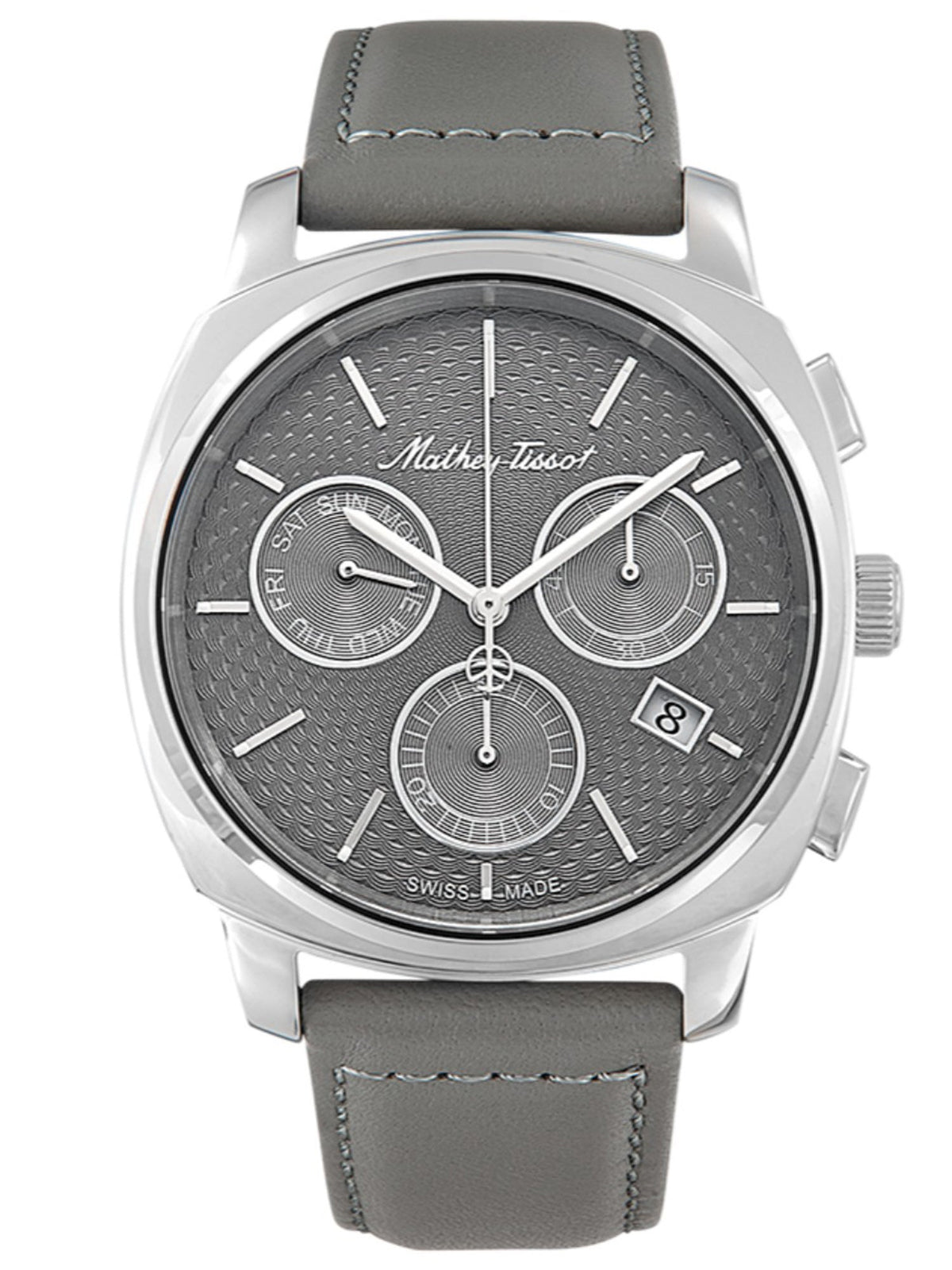 Mathey-Tissot Analog Grey Dial Men&