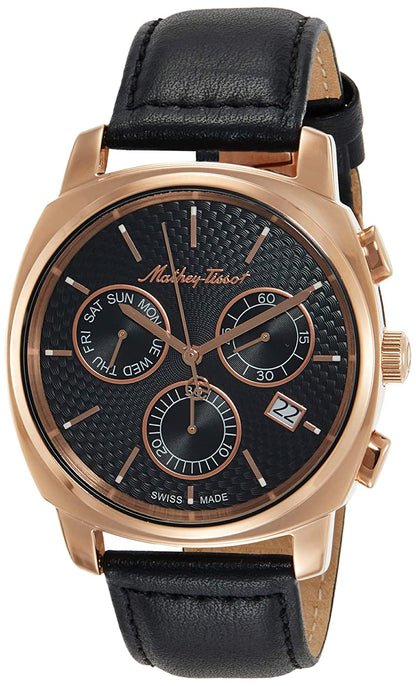Mathey-Tissot Swiss Made Analog Chronograph Black Dial Gents Watch-H6940CHPN