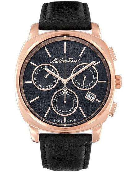 Mathey-Tissot Analog Black Dial Men&