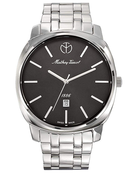 Mathey-Tissot Analog Black Dial Men&