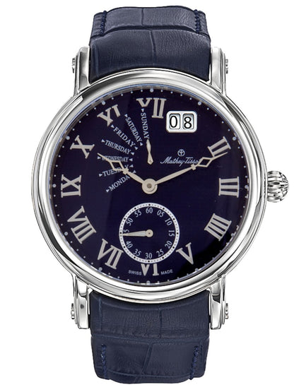 Mathey-Tissot Analog Blue Dial Men&