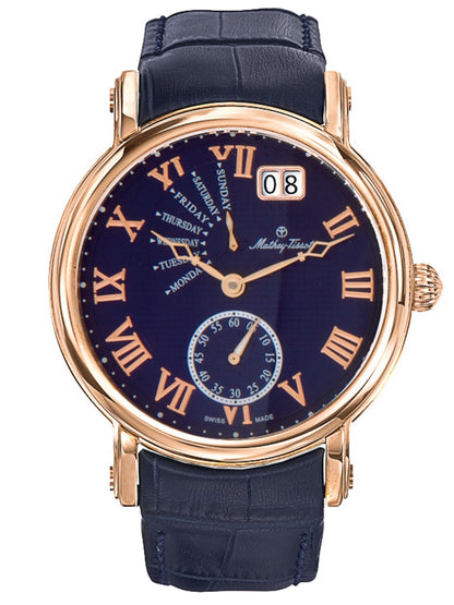 Mathey-Tissot Analog Blue Dial Men&