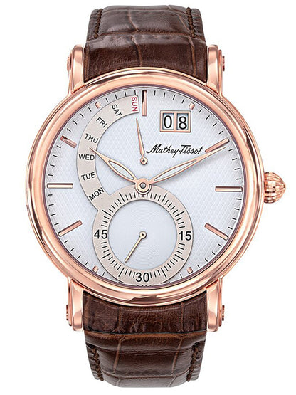 Mathey-Tissot Analog White Dial Men&