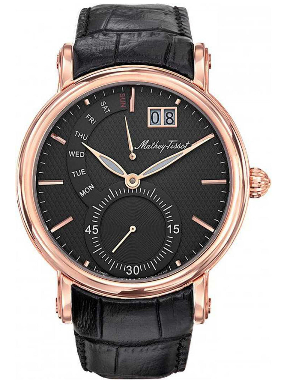 Mathey-Tissot Analog Black Dial Men&