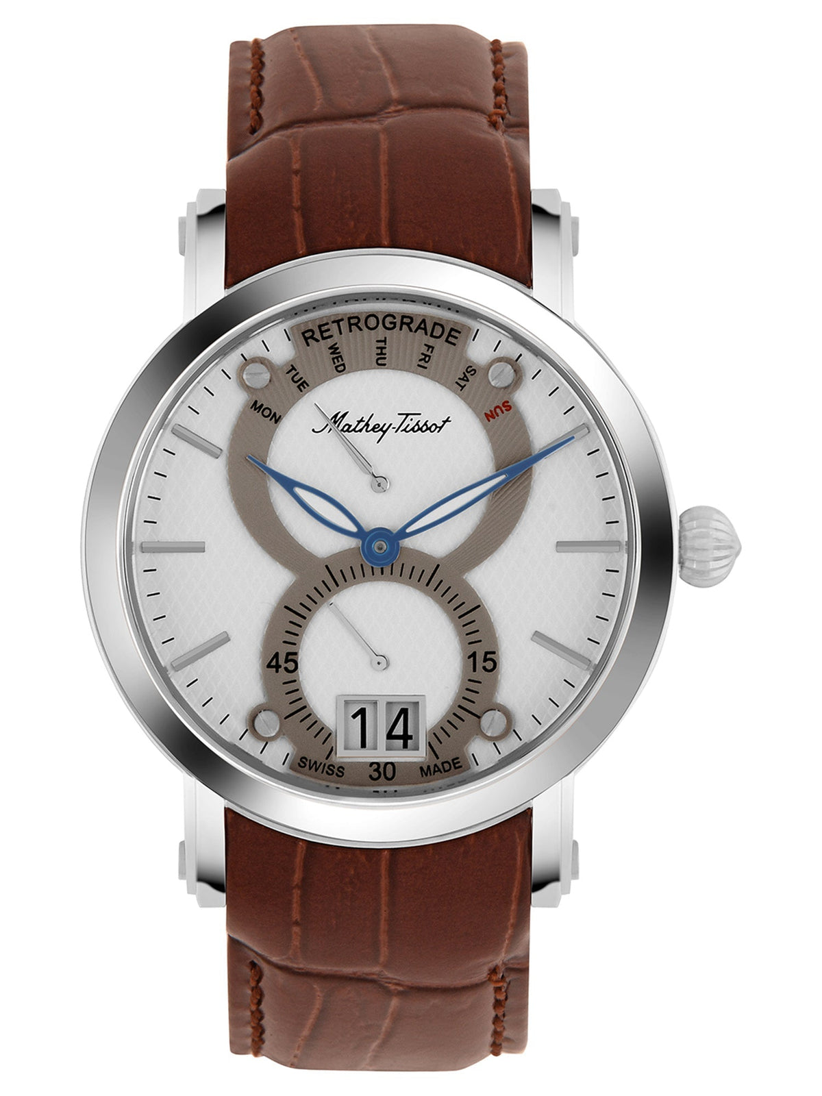 Mathey-Tissot Analog White Dial Men&