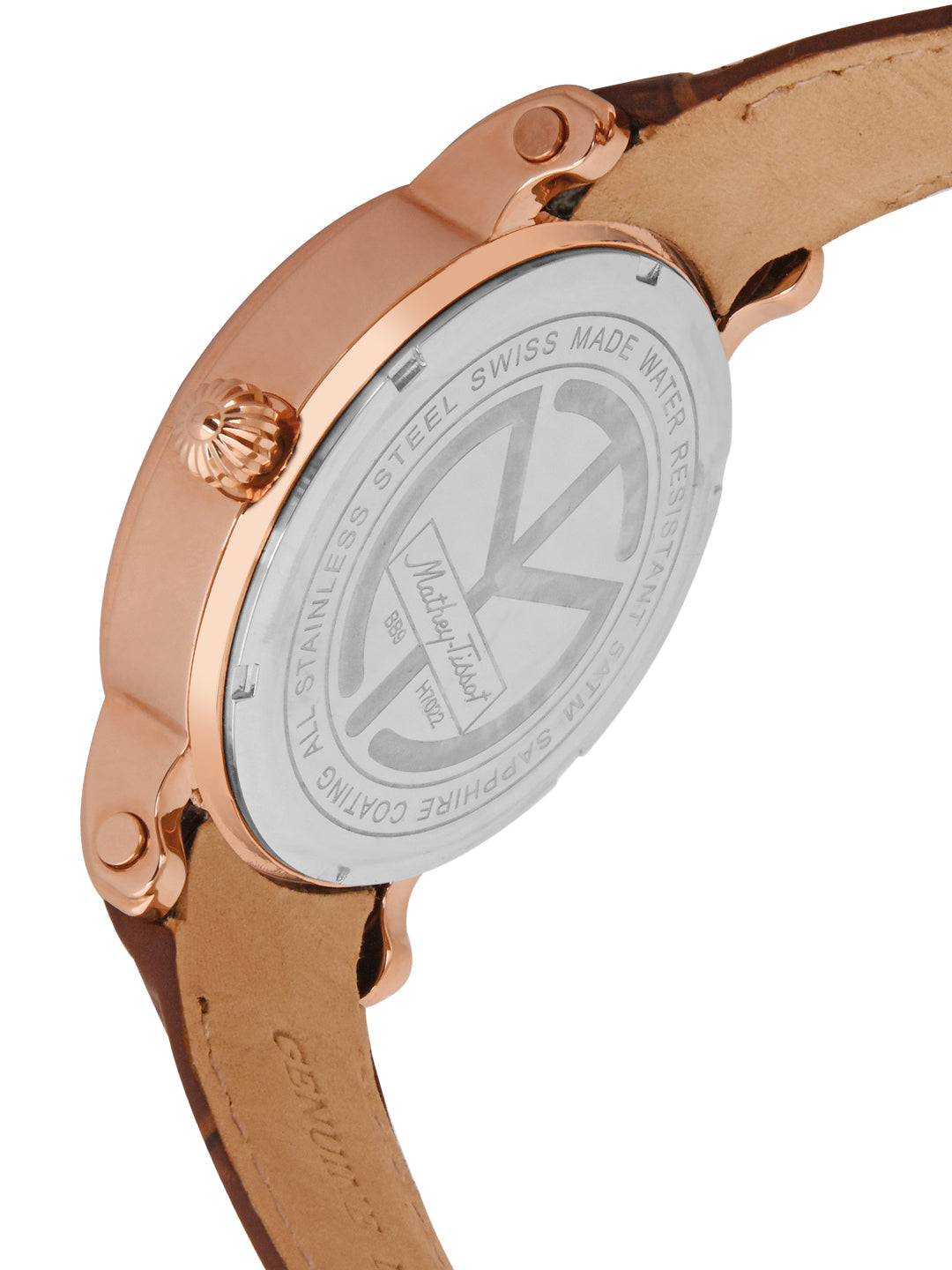 Mathey-Tissot Swiss Made Analog White Dial Gents Watch-H7022PI