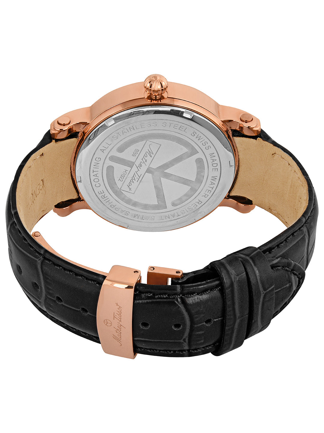 Mathey-Tissot Swiss Made Analog Black Dial Gents Watch-H7022PN