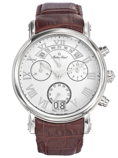 Mathey-Tissot Analog White Dial Men&