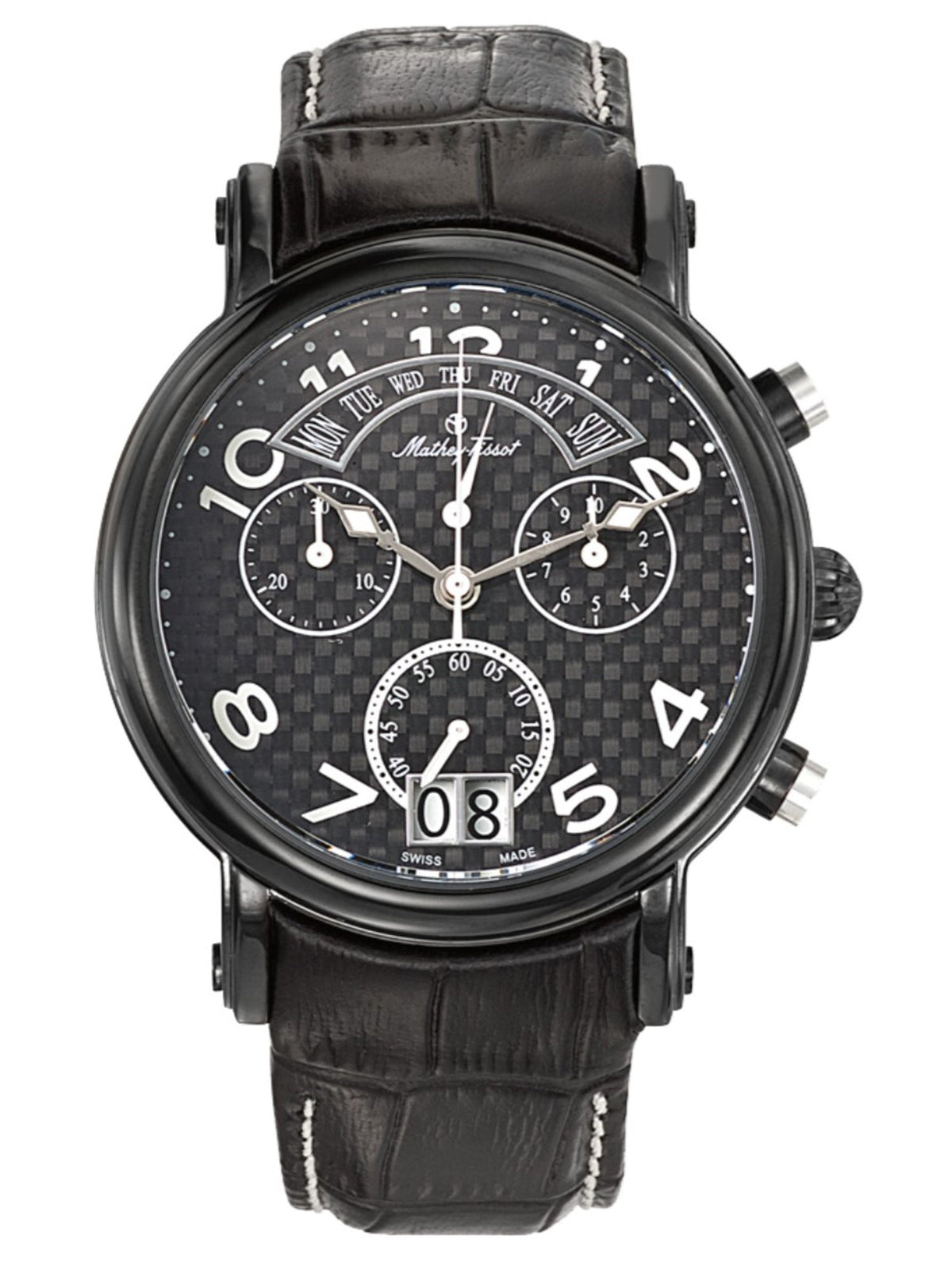 Mathey-Tissot Analog Black Dial Men&