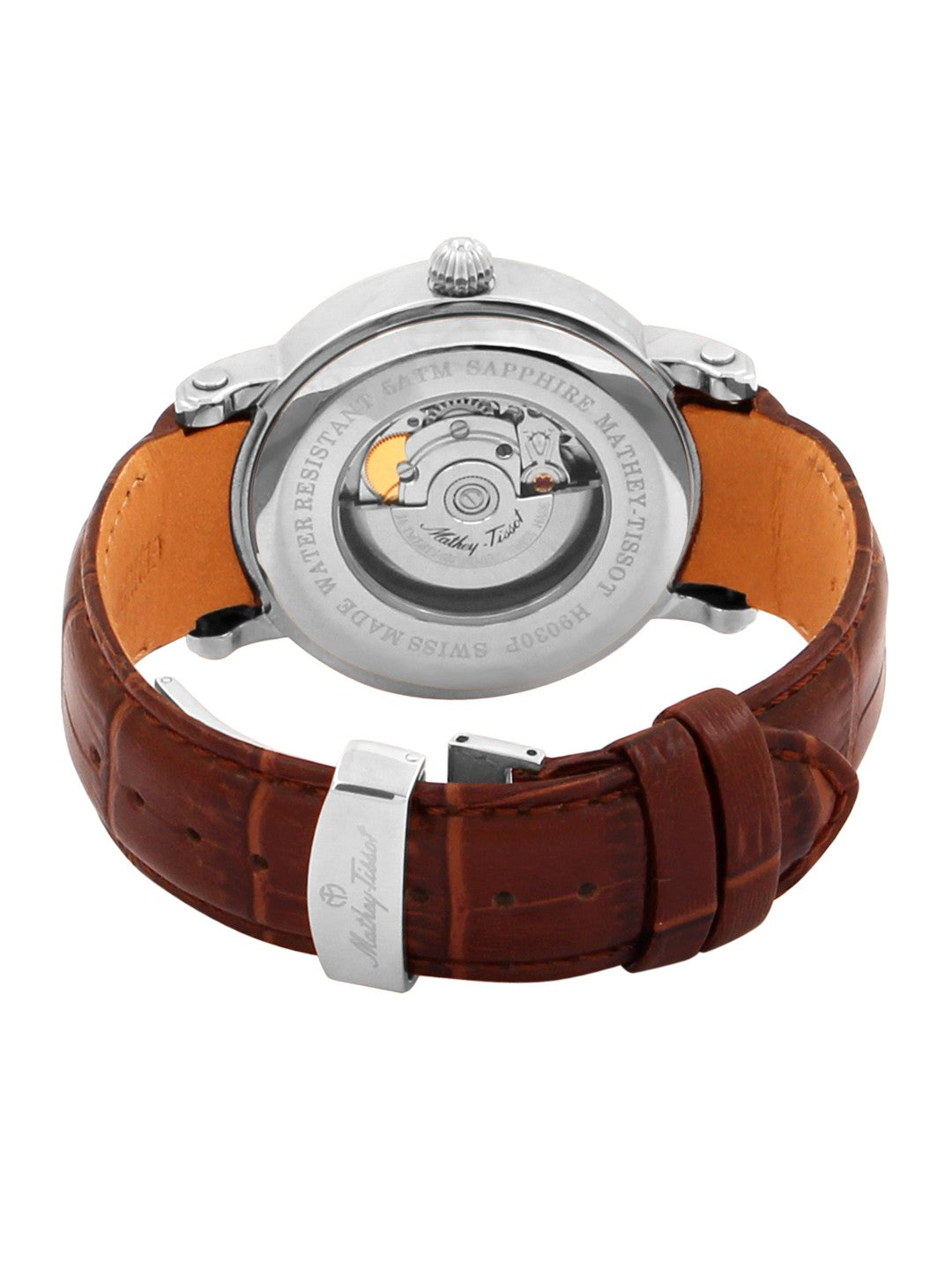 Mathey-Tissot Swiss Made Automatic White Dial Gents Watch-H7050AI