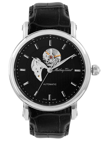 Mathey-Tissot Skeleton Analog Black Dial Men&