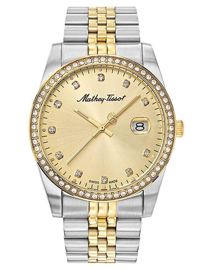 Mathey-Tissot Analog Gold Dial Men&