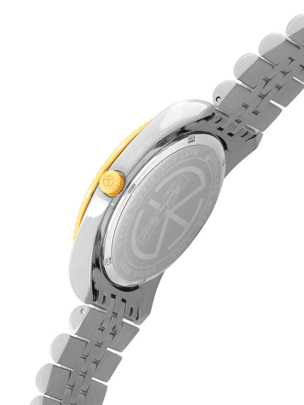 Mathey-Tissot Swiss Made Analog White Dial Gents Watch-H709BQI