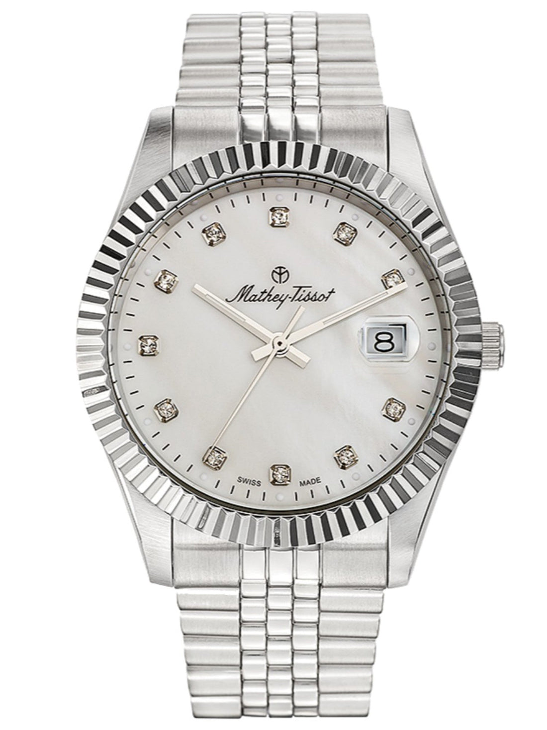 Mathey-Tissot Analog Mother of Pearl Dial Men&