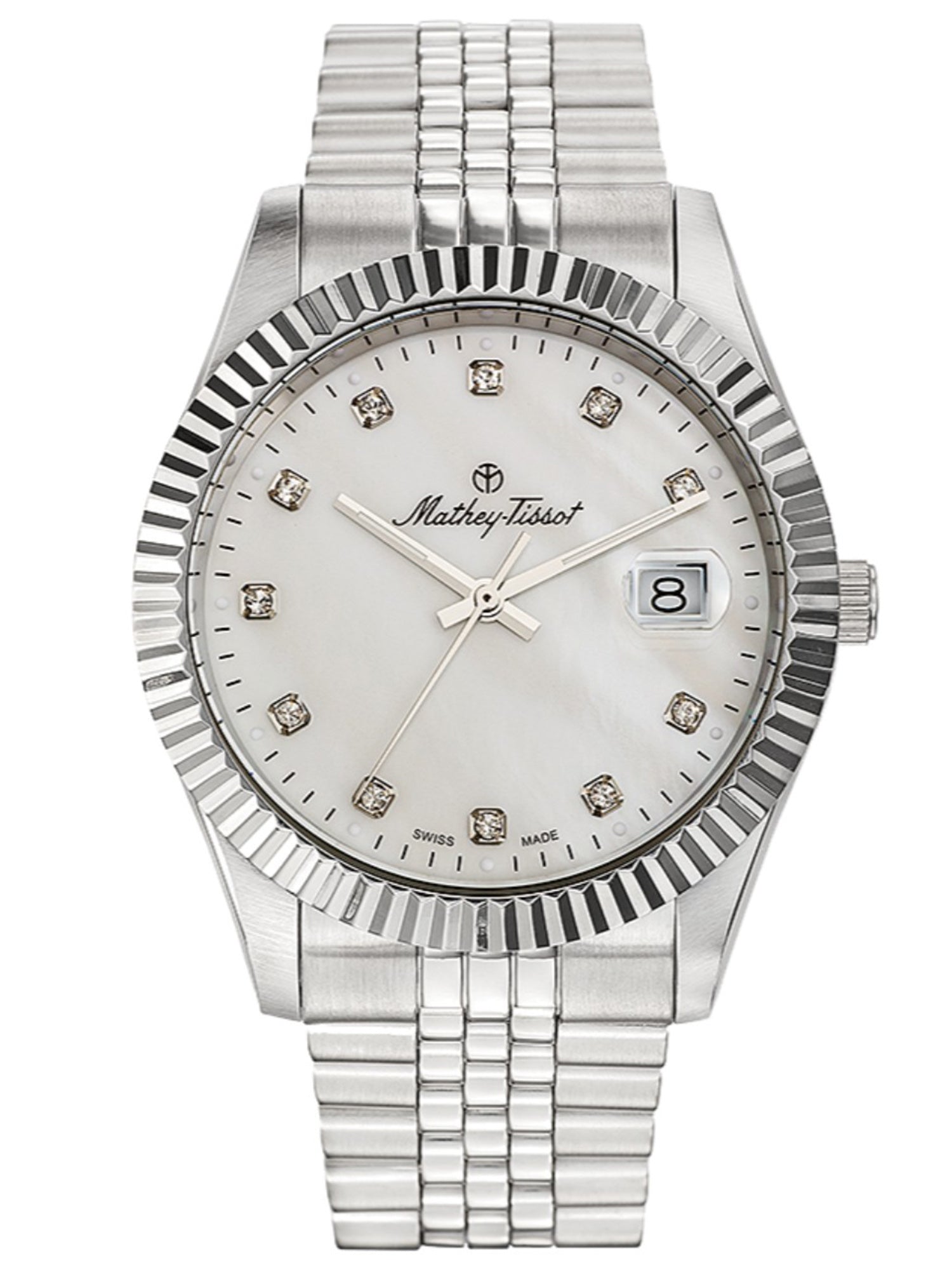 Mathey-Tissot Analog Mother of Pearl Dial Men&