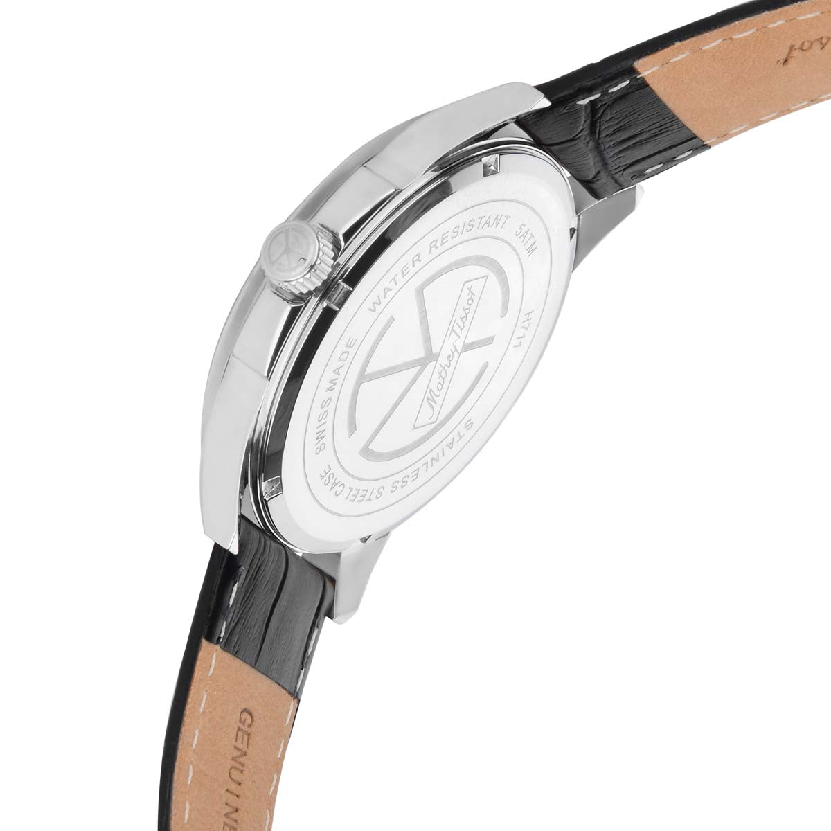 Mathey-Tissot Swiss Made Analog Silver Dial Men&