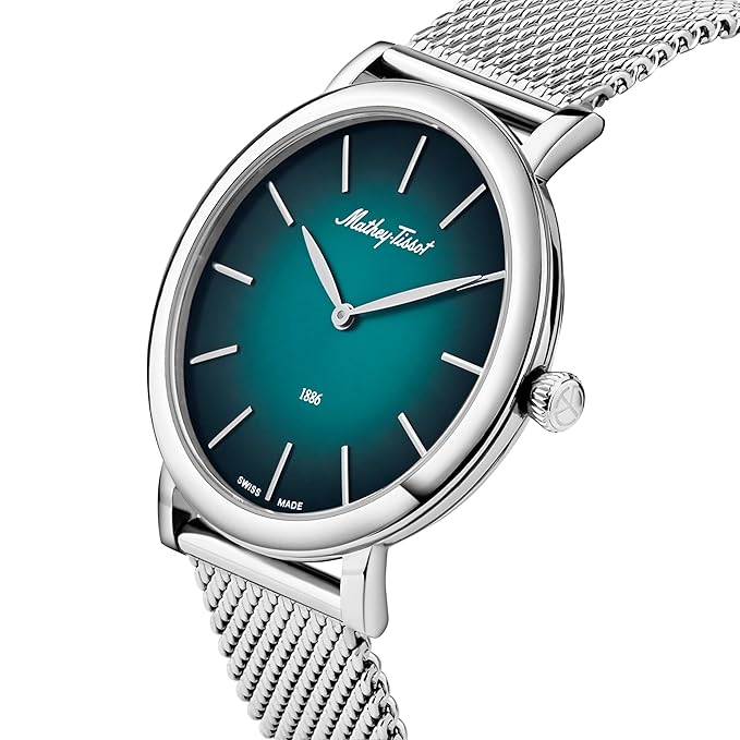 Mathey-Tissot Swiss Made Green Dial Classic Mens Watch - H7916AV