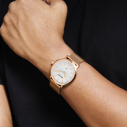 Mathey-Tissot Swiss Made Monsoon  Quartz Ronda 515 Movement Silver Dial Analog Watch For - Gents H7916PS