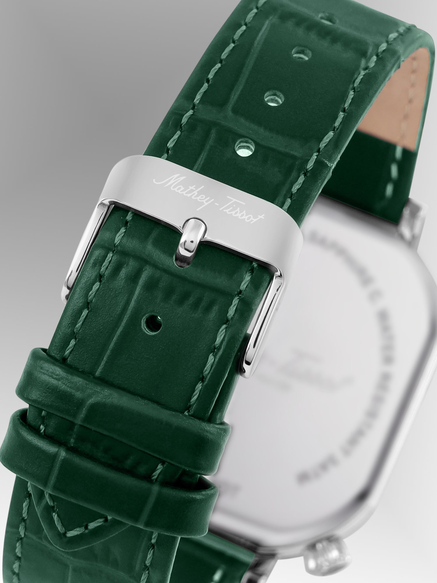 Mathey-Tissot Swiss Made Quartz Green Dial Analog Watch - Gents H7917DTALV