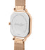 Mathey-Tissot Stainless Steel Swiss Made Classic Analogue Gold Dial Rose Gold-tone Strap Watch For Men - H7917PBU