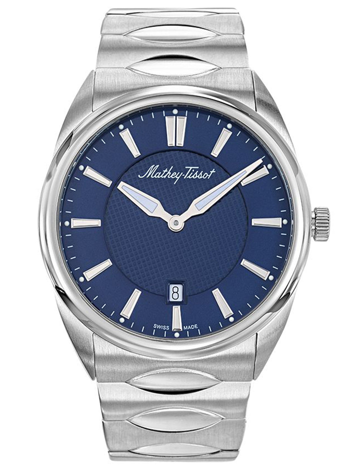 Mathey-Tissot Analog Blue Dial Men&