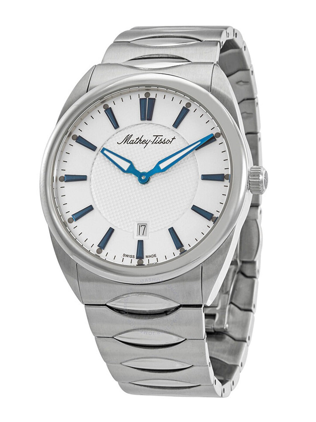 Mathey-Tissot Swiss Made Analog White Dial Gents Watch-H791AI