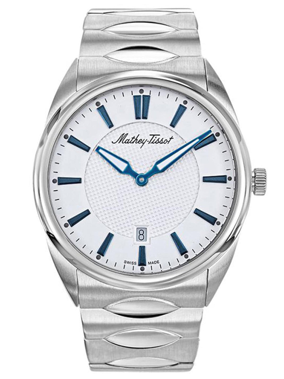 Mathey-Tissot Analog White Dial Men&