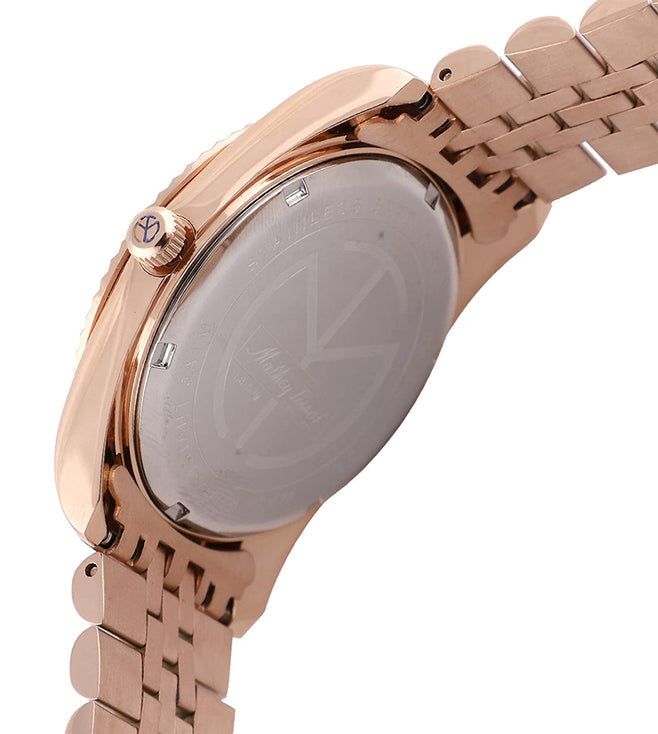 Mathey-Tissot Swiss Made Mathy Rainbow Quartz Ronda 515 Movement White Dial Analog Watch For - Gents H809PQI