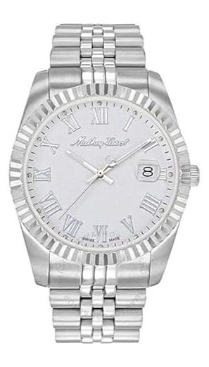 Mathey-Tissot Stainless Steel Silver Dial Analog Watche for Men-H810Abr