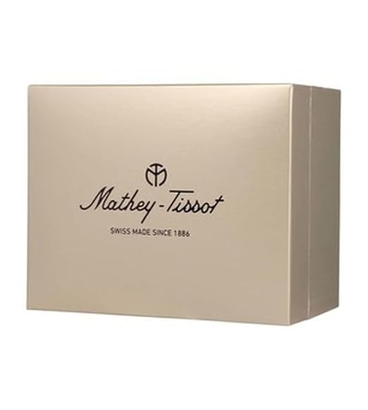 Mathey-Tissot Stainless Steel Silver Dial Analog Watche for Men-H810Abr