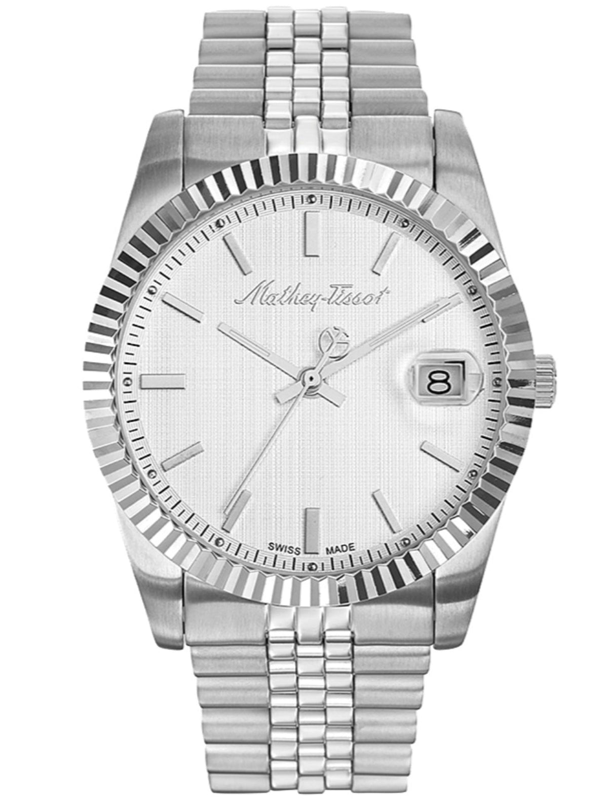 Mathey-Tissot Analog Silver Dial Men&