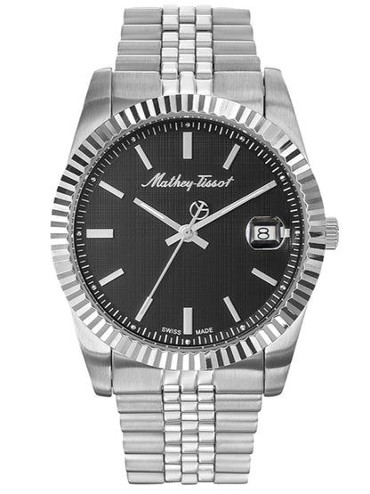Mathey-Tissot Analog Silver Dial Men&