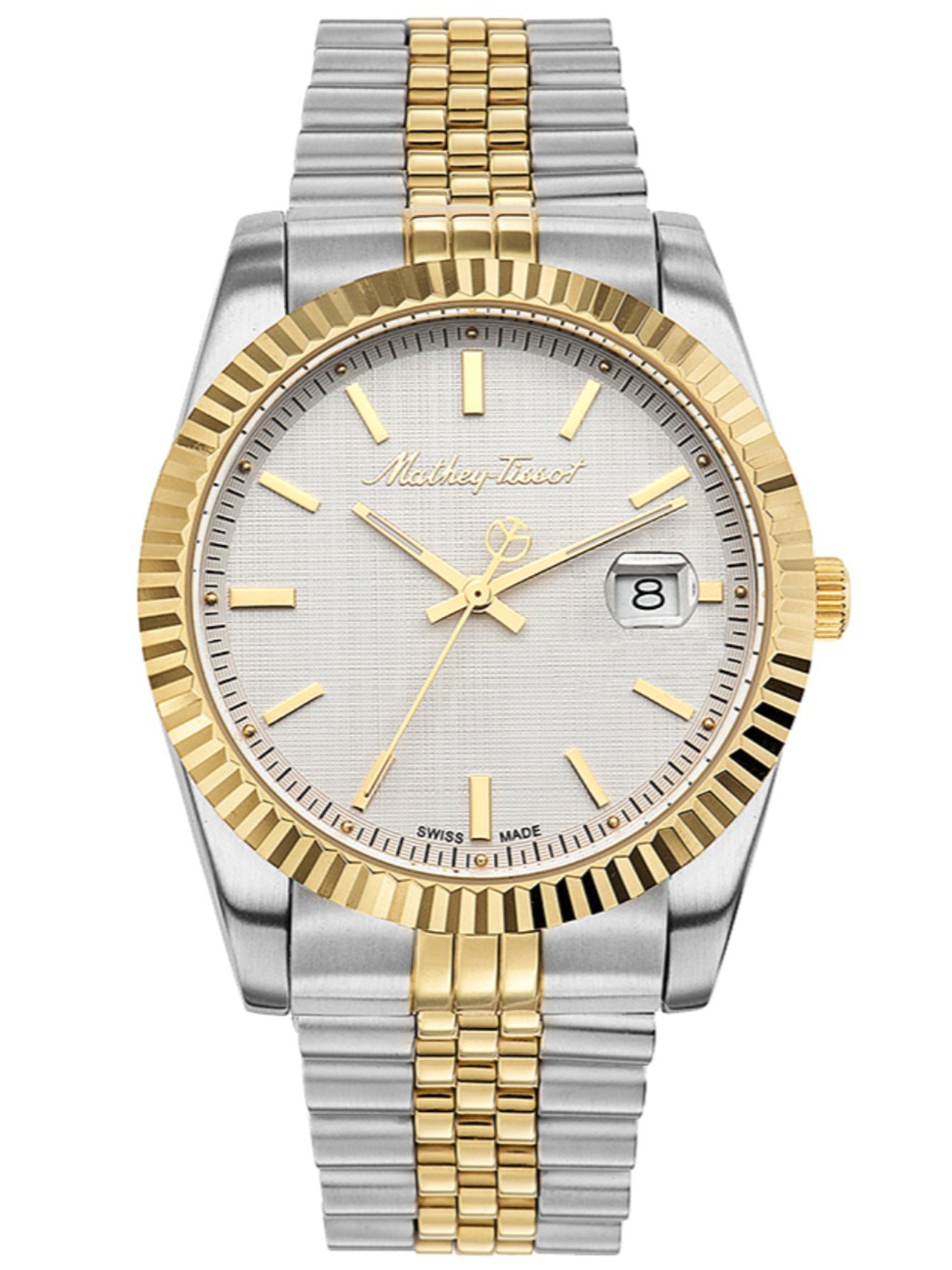 Mathey-Tissot Analog Silver Dial Men&