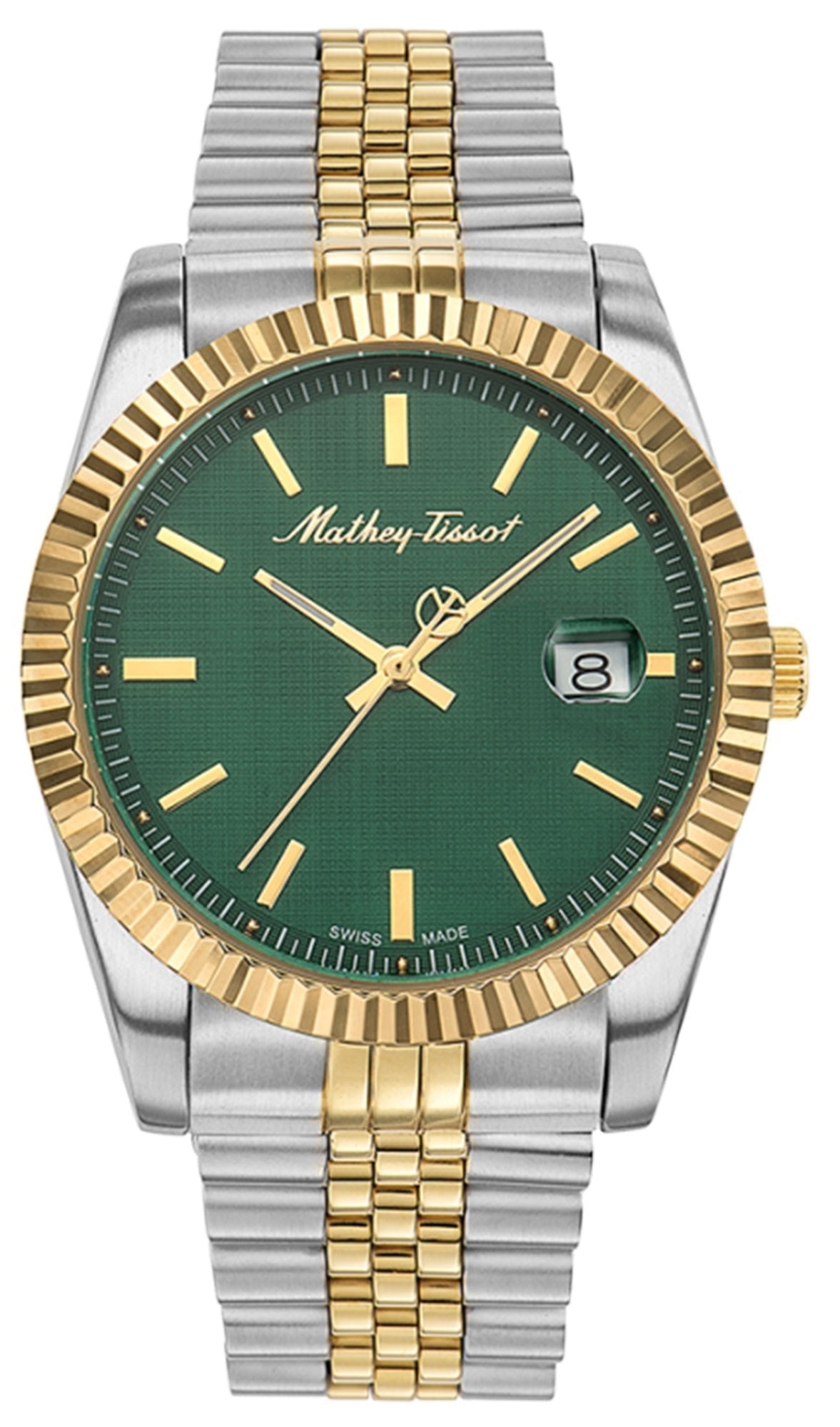 Mathey-Tissot Analog Green Dial Men's Watch-H810BV