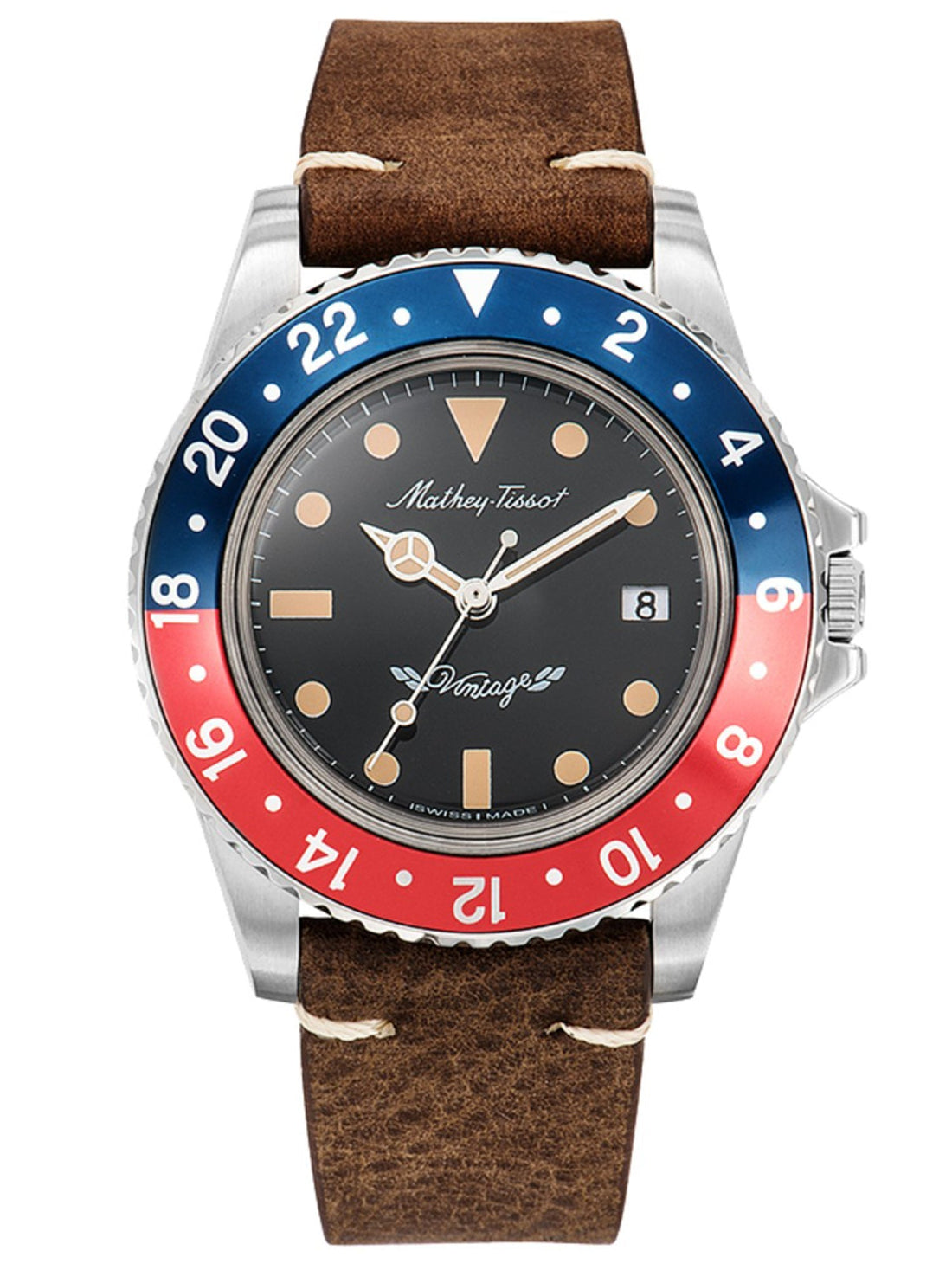 Mathey-Tissot Analog Black Dial Men&