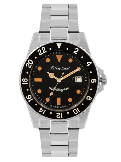 Mathey-Tissot Analog Black Dial Men&