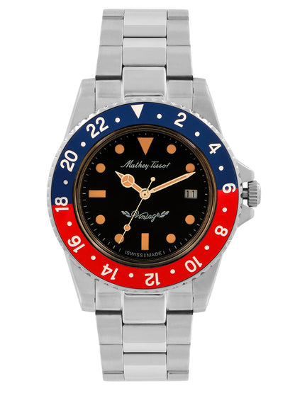 Mathey-Tissot Analog Black Dial Men&