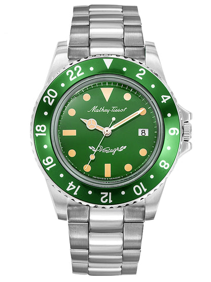 Mathey-Tissot Analog Green Dial Men&