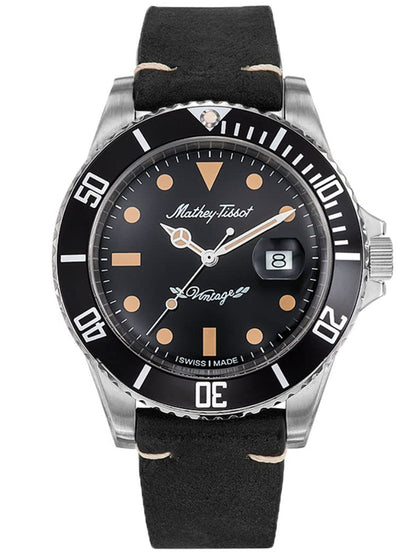 Mathey-Tissot Analog Black Dial Men&