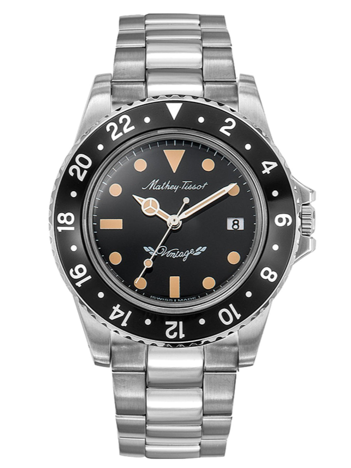Mathey-Tissot Analog Black Dial Men&