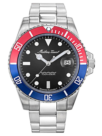 Mathey-Tissot Analog Black Dial Men&