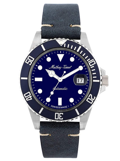 Mathey-Tissot Vintage Analog Blue Dial Men&