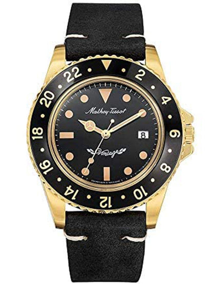 Mathey-Tissot Analog Black Dial Men&