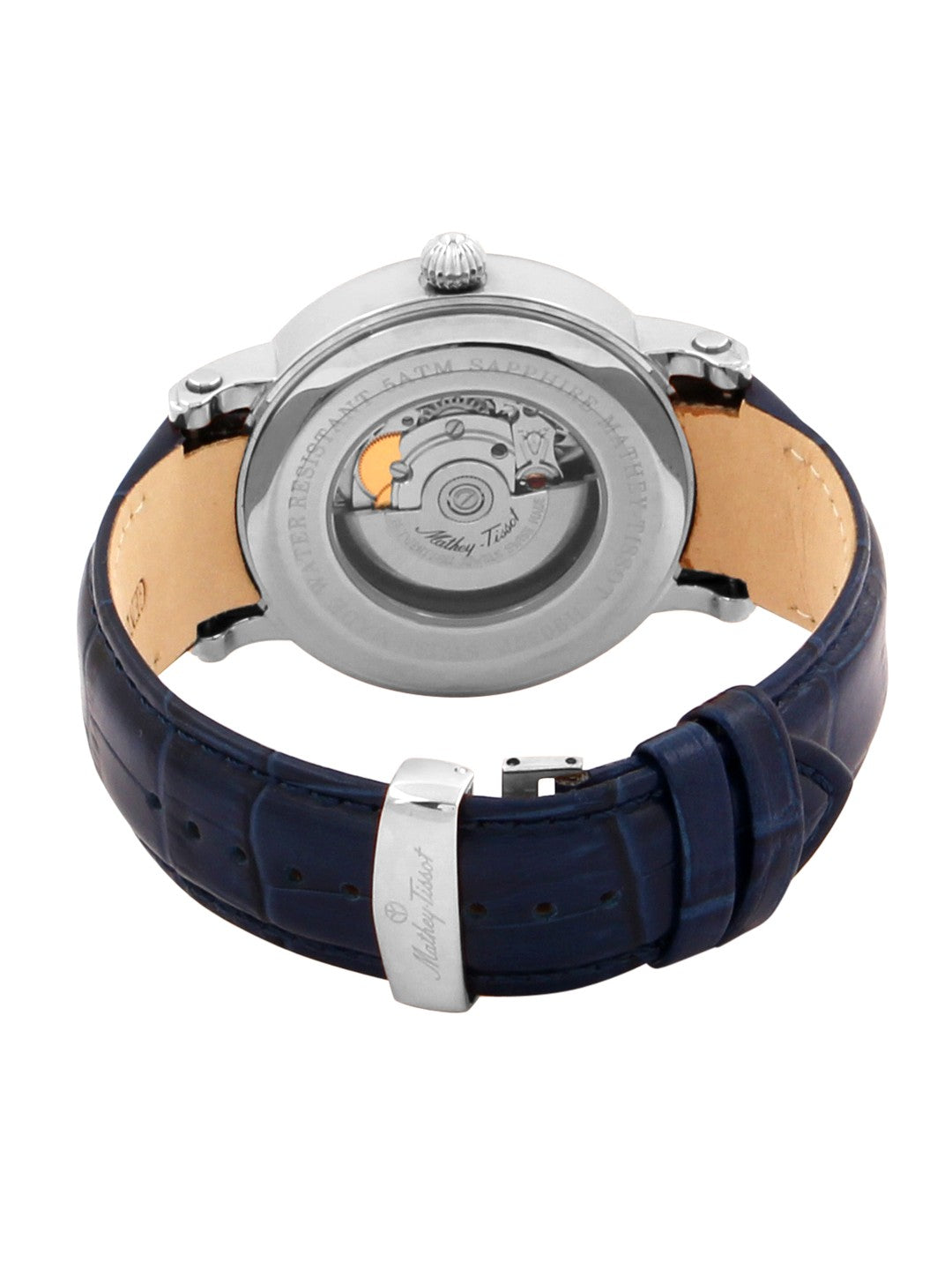 Mathey-Tissot Swiss Made Automatic Renaissance Analog Blue Dial Gents Watch-H9030ABU