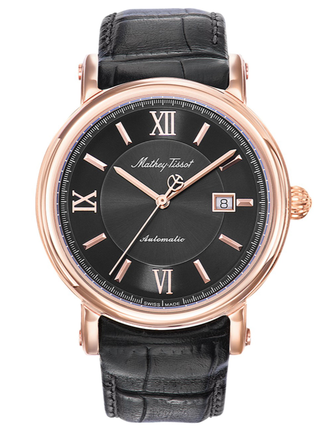 Mathey-Tissot Renaissance Analog Black Dial Men&